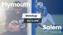 Matchup: Plymouth vs. Salem  2018