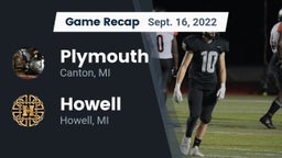 Recap: Plymouth  vs. Howell  2022