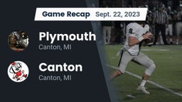 Recap: Plymouth  vs. Canton  2023