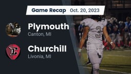 Recap: Plymouth  vs. Churchill  2023