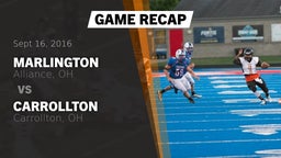 Recap: Marlington  vs. Carrollton  2016