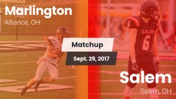 Matchup: Marlington vs. Salem  2017