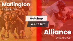 Matchup: Marlington vs. Alliance  2017