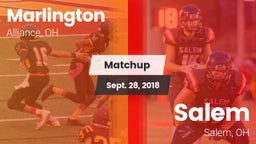 Matchup: Marlington vs. Salem  2018