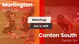 Matchup: Marlington vs. Canton South  2018