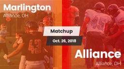 Matchup: Marlington vs. Alliance  2018