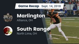Recap: Marlington  vs. South Range 2018