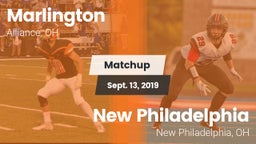 Matchup: Marlington vs. New Philadelphia  2019