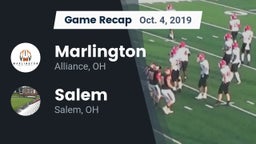 Recap: Marlington  vs. Salem  2019