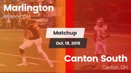 Matchup: Marlington vs. Canton South  2019