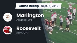 Recap: Marlington  vs. Roosevelt  2019