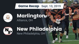Recap: Marlington  vs. New Philadelphia  2019