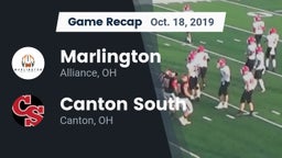 Recap: Marlington  vs. Canton South  2019