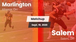 Matchup: Marlington vs. Salem  2020