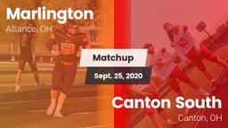 Matchup: Marlington vs. Canton South  2020