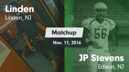 Matchup: Linden vs. JP Stevens  2016