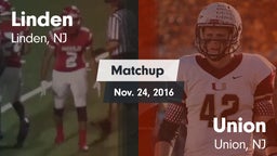 Matchup: Linden vs. Union  2016