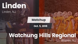 Matchup: Linden vs. Watchung Hills Regional  2018