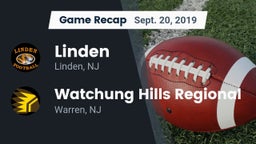 Recap: Linden  vs. Watchung Hills Regional  2019