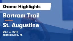 Bartram Trail  vs St. Augustine  Game Highlights - Dec. 3, 2019