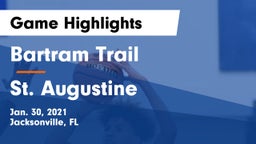 Bartram Trail  vs St. Augustine  Game Highlights - Jan. 30, 2021