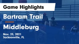 Bartram Trail  vs Middleburg  Game Highlights - Nov. 23, 2021
