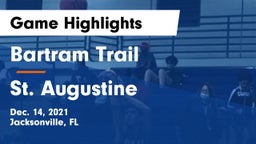 Bartram Trail  vs St. Augustine  Game Highlights - Dec. 14, 2021