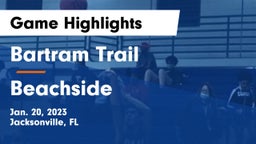 Bartram Trail  vs Beachside Game Highlights - Jan. 20, 2023