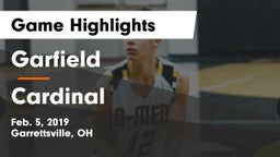 Garfield  vs Cardinal  Game Highlights - Feb. 5, 2019