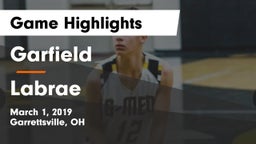 Garfield  vs Labrae Game Highlights - March 1, 2019