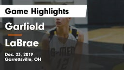 Garfield  vs LaBrae  Game Highlights - Dec. 23, 2019