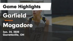 Garfield  vs Mogadore  Game Highlights - Jan. 24, 2020