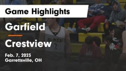 Garfield  vs Crestview  Game Highlights - Feb. 7, 2023