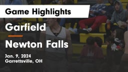 Garfield  vs Newton Falls  Game Highlights - Jan. 9, 2024