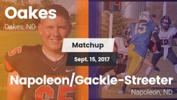 Matchup: Oakes vs. Napoleon/Gackle-Streeter  2017