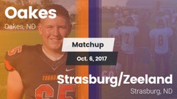 Matchup: Oakes vs. Strasburg/Zeeland  2017