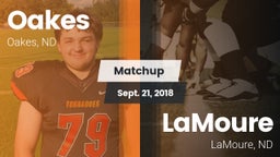 Matchup: Oakes vs. LaMoure  2018