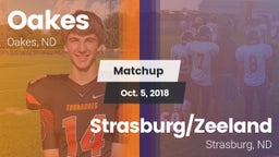 Matchup: Oakes vs. Strasburg/Zeeland  2018