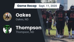 Recap: Oakes  vs. Thompson  2020