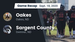Recap: Oakes  vs. Sargent County 2020