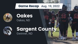 Recap: Oakes  vs. Sargent County 2022