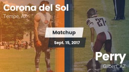 Matchup: Corona del Sol High vs. Perry  2017