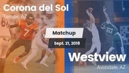 Matchup: Corona del Sol High vs. Westview  2018