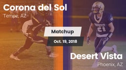 Matchup: Corona del Sol High vs. Desert Vista  2018