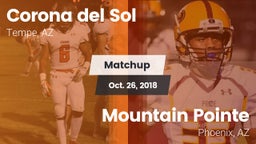 Matchup: Corona del Sol High vs. Mountain Pointe  2018