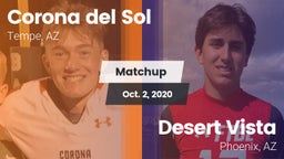 Matchup: Corona del Sol High vs. Desert Vista  2020