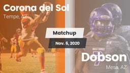 Matchup: Corona del Sol High vs. Dobson  2020