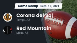 Recap: Corona del Sol  vs. Red Mountain  2021
