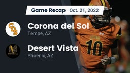 Recap: Corona del Sol  vs. Desert Vista  2022