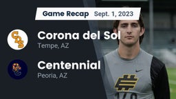 Recap: Corona del Sol  vs. Centennial  2023